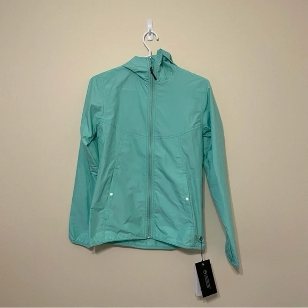 Herschel Voyage Wind Soft Shell Jacket Teal Size XS - Picture 2 of 10